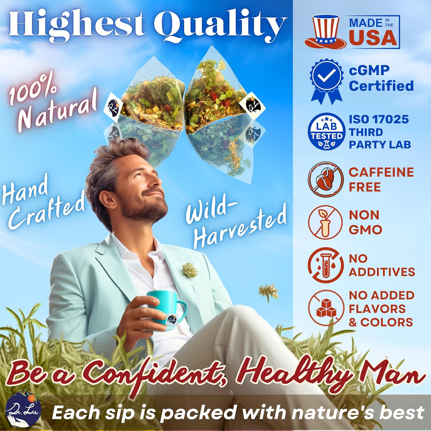 Dr. Lu's Happy Tea for Guy - zdjęcie 2
